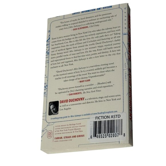 Miss Subways David Duchovny | Urban Fantasy Love Story Paperback - Picture 3 of 3